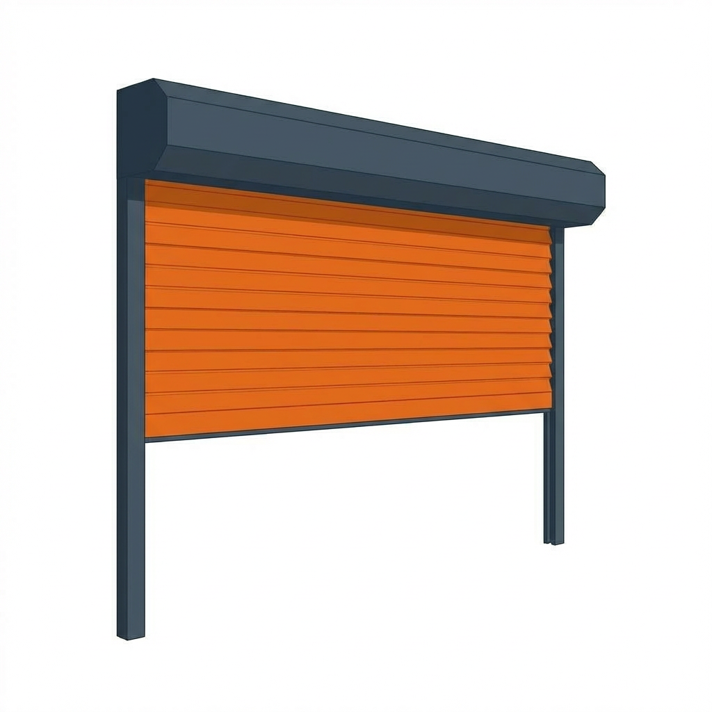 Roller garage door